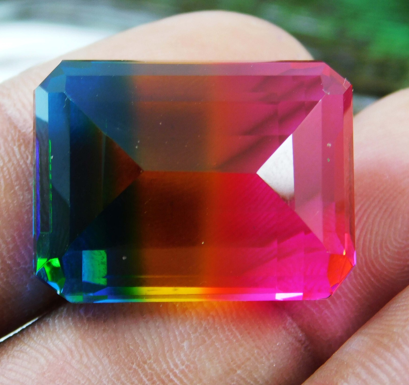 Stunning 64.25 Ct Natural Bi-Color Tourmaline – Top Quality | Afghanistan Origin