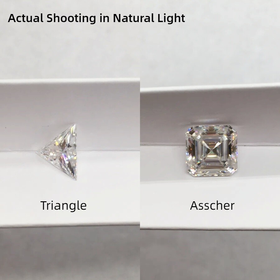 High Quality 0.3-10ct D Color VVS1 GRA Certified Multi-shape Moissanite Loose
