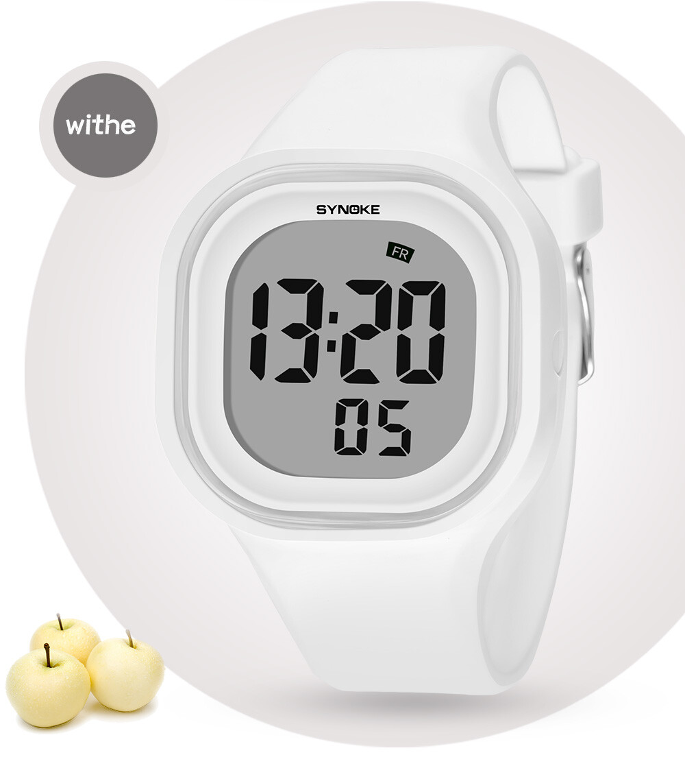 Male and Female Digital Sports Watches LED Electron Luminous Silicone Watches US