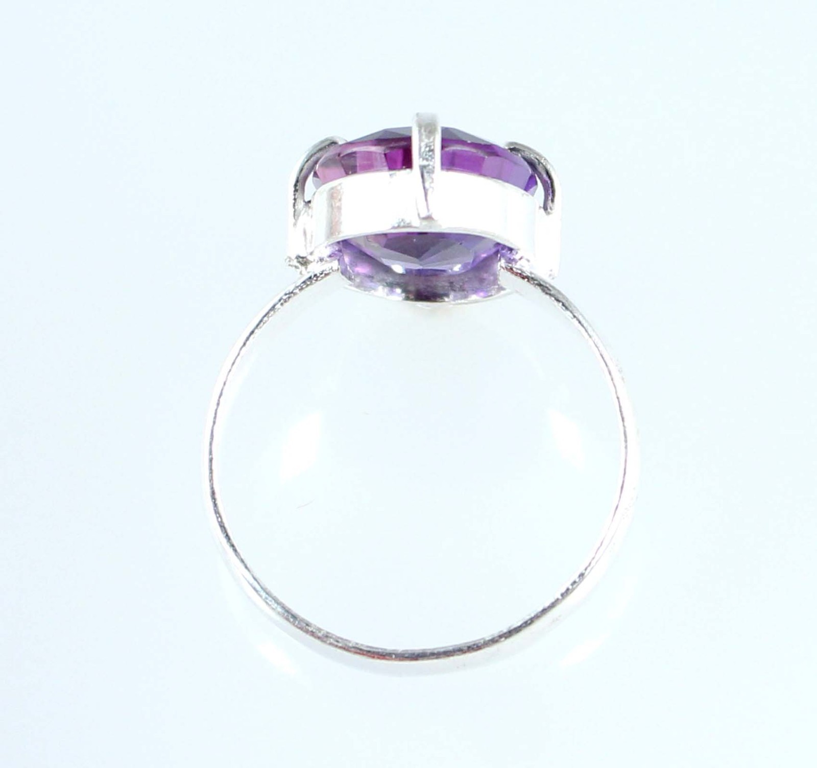 Gemstone Astrological Ring 9.75 Ct Natural Oval Boysenberry Sapphire Certified