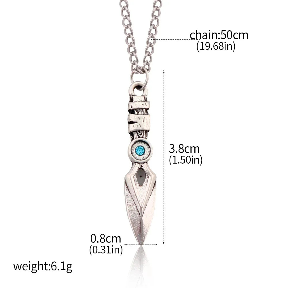 2026 New Cyberpunk Bullet Pendant Necklace Niche Personality Trend Unisex