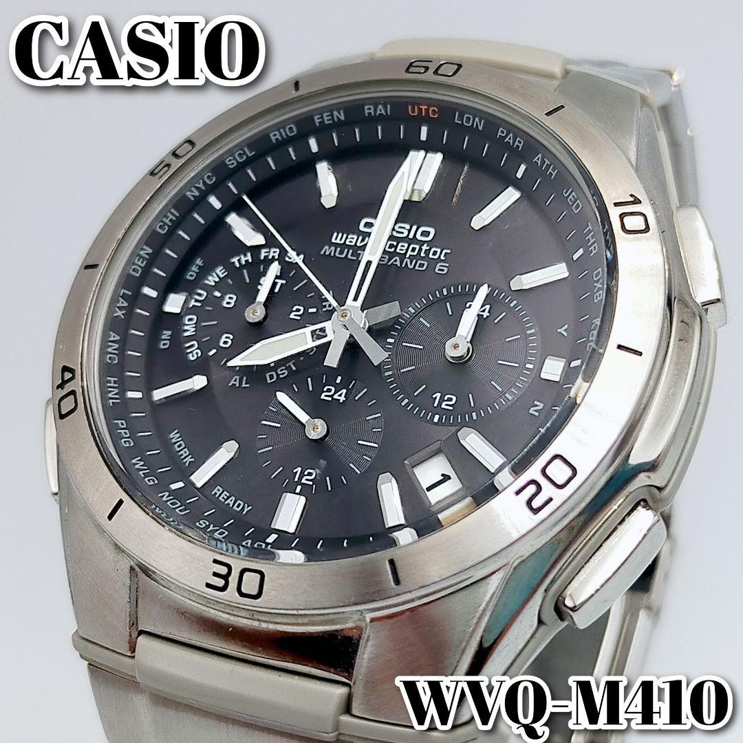 [Working Condition] Casio WVQ-M410 Radio-Controlled Solar Men’s Chronograph