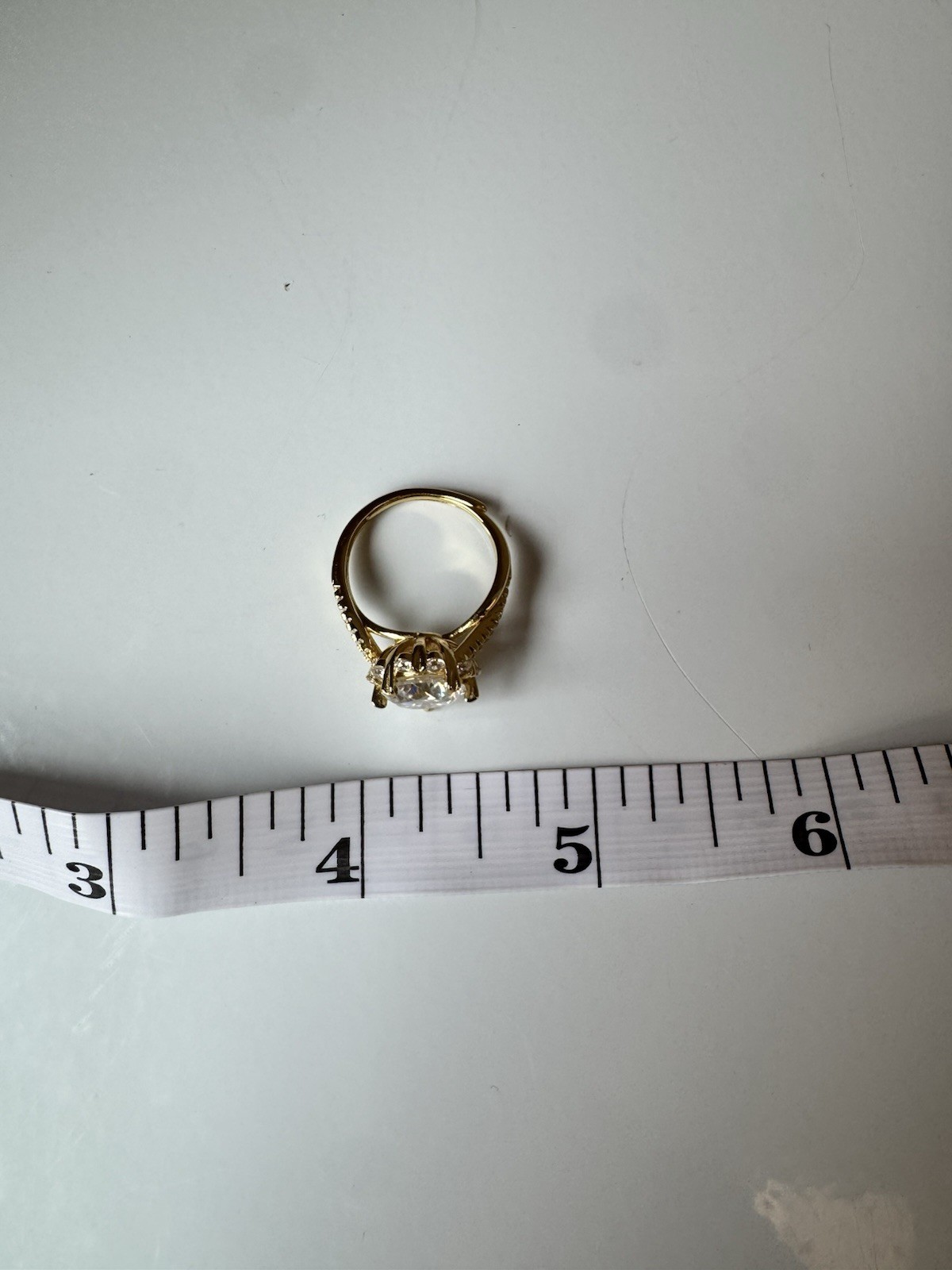 Vintage Style Silver and Gold Toned Adjustable Moissanite 4 Ring Bundle + Bonus!