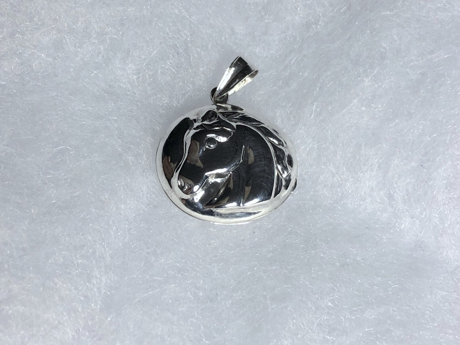 Wildthings Sterling Silver Horse Head Locket/Pendant