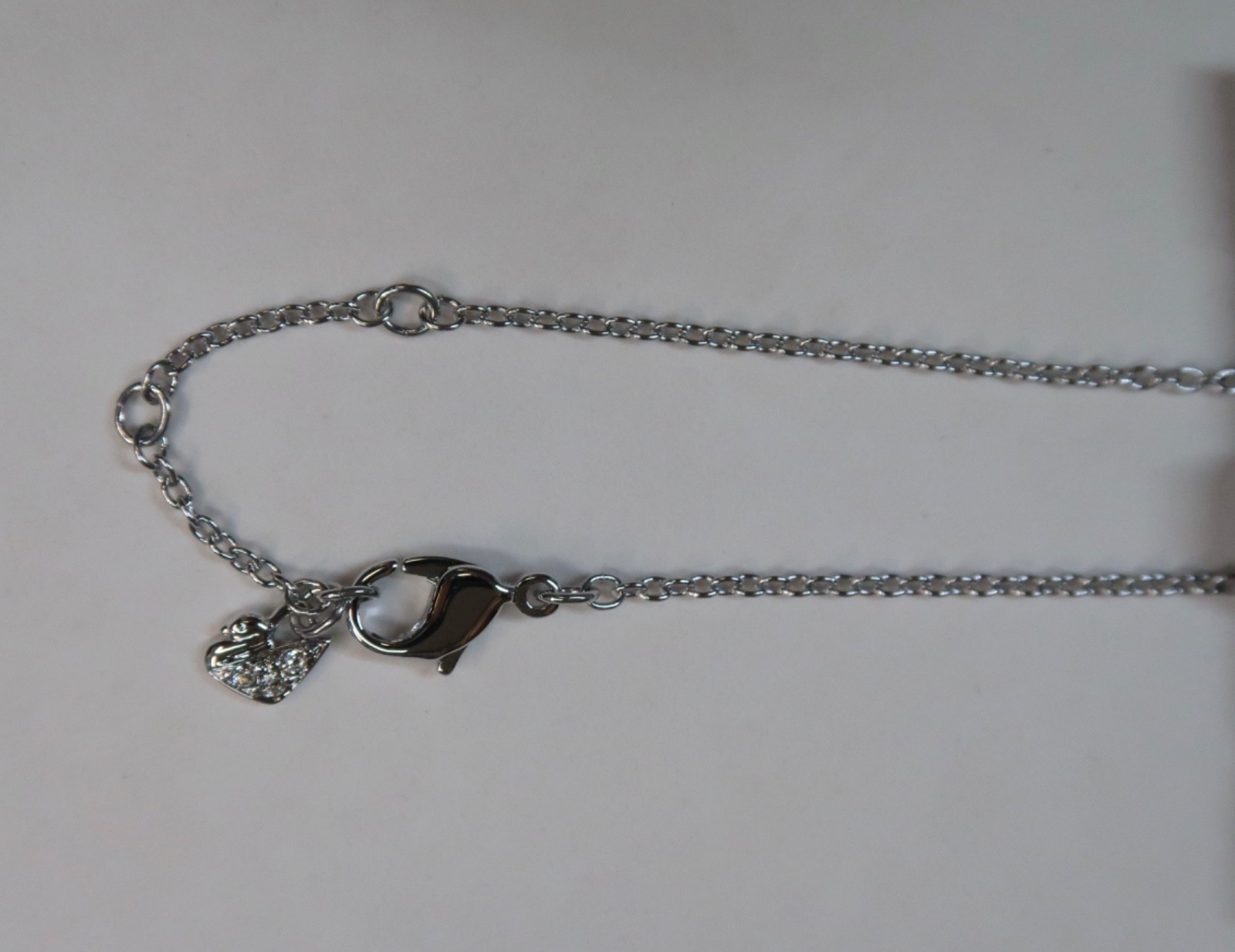 Authentic Swarovski Tasso Clear Crystal Pendant 1181637 CRY/RHS 40cm Brand New