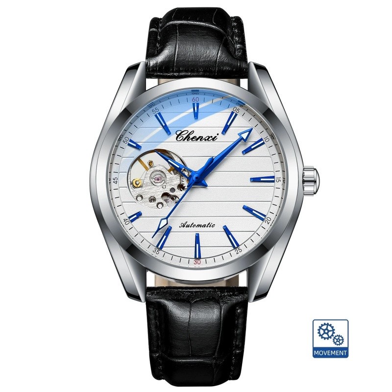 Men’s Automatic Mechanical Watch Classic Wristwatch business Self-winding Gift