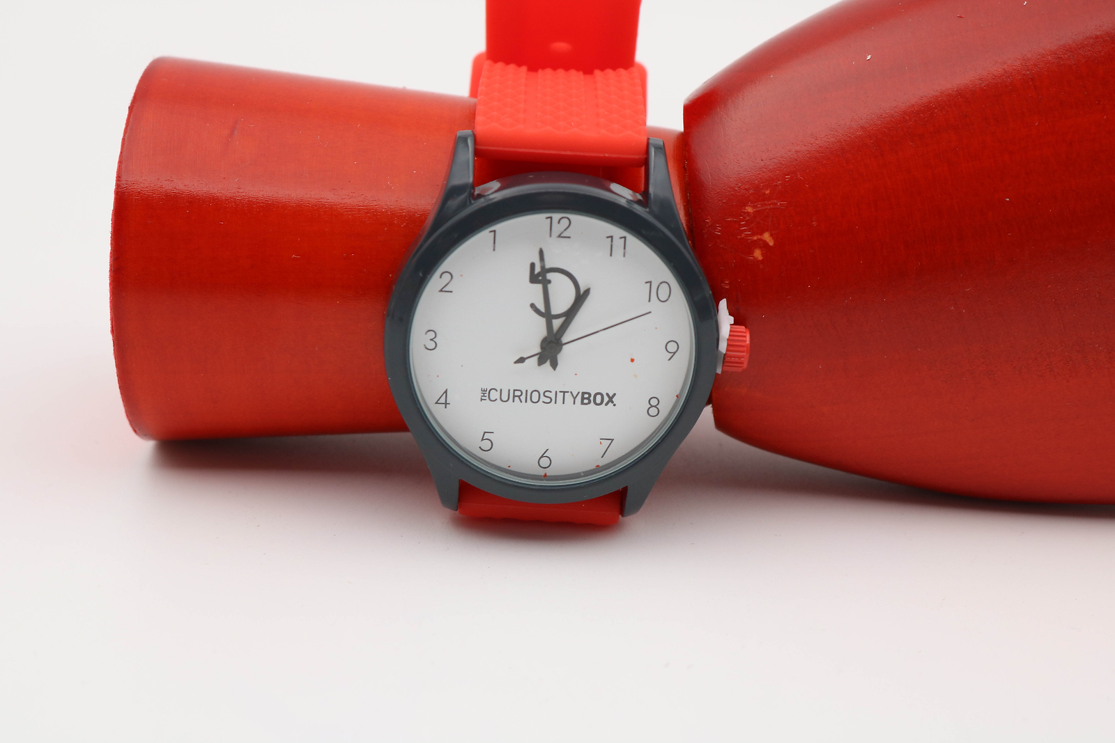 VSauce Curiosity box Reverse Movement Watch and Posable Hand only