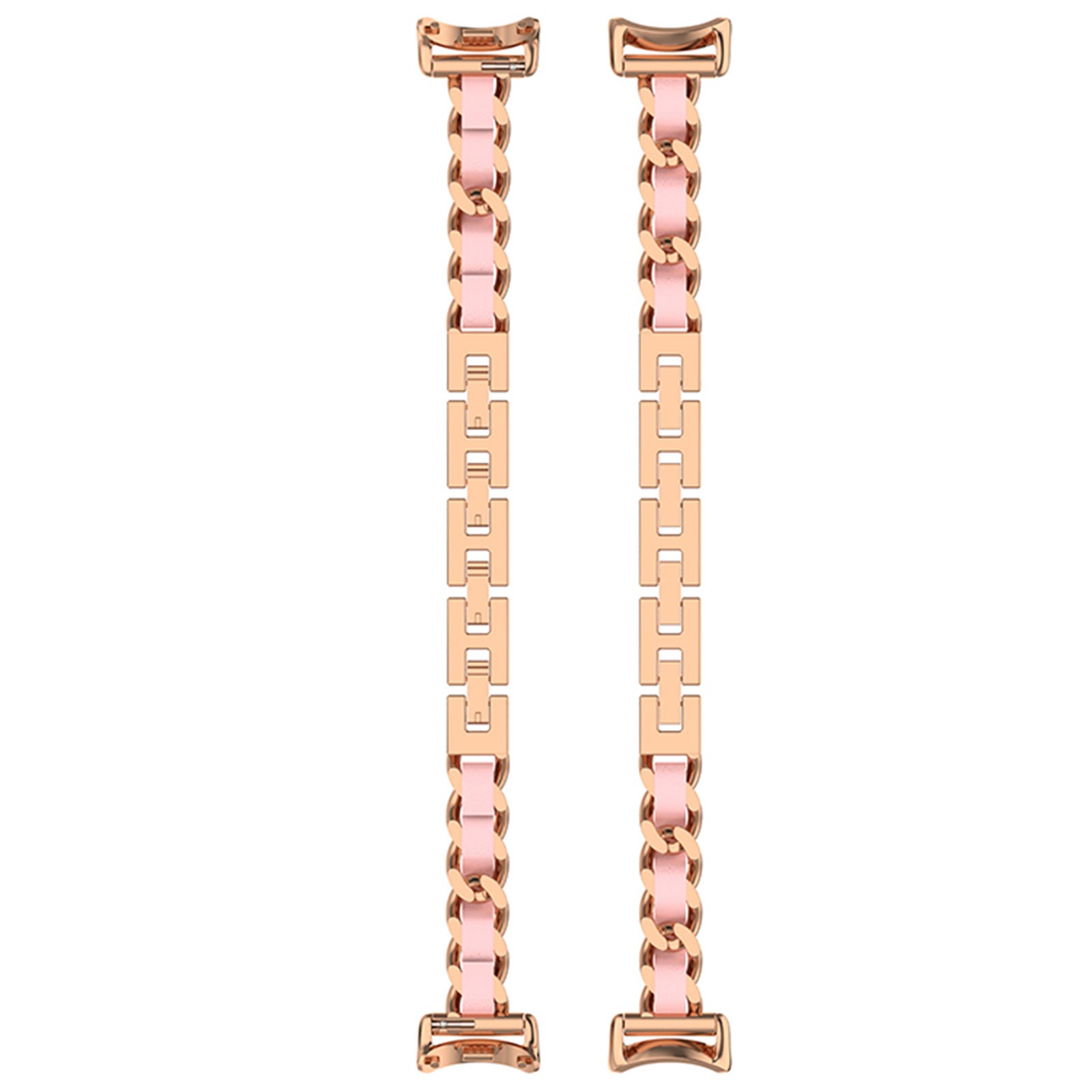 Black/Silver/Rose Gold Fashion Bracelet Model Metal Watch Strap Belt for Band8