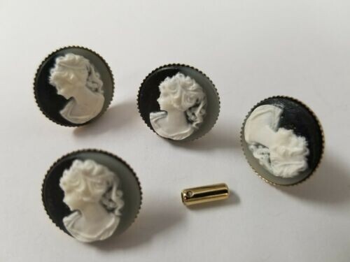 Vintage Gold-Tone Pin Brooch Lot of 2 DUZ 55/TUZ3372