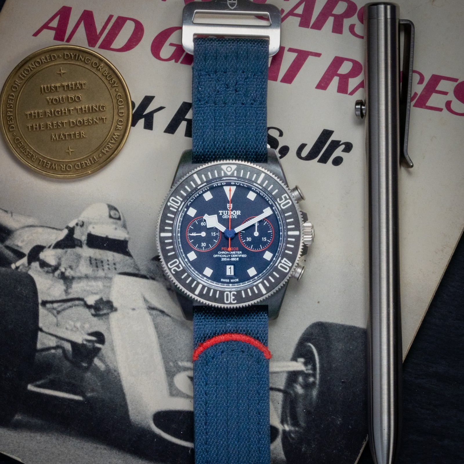 Tudor Pelagos FXD Chrono Red Bull | Ref. 25807KN | 43mm | 2025 | Full Set