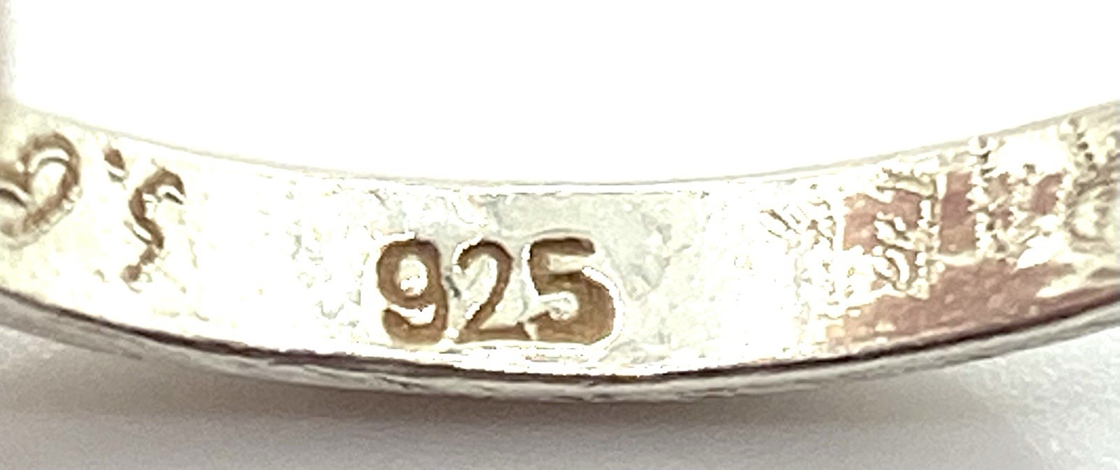Israel Sterling Silver / 925 Textured Designer Ring Size 9 Signed