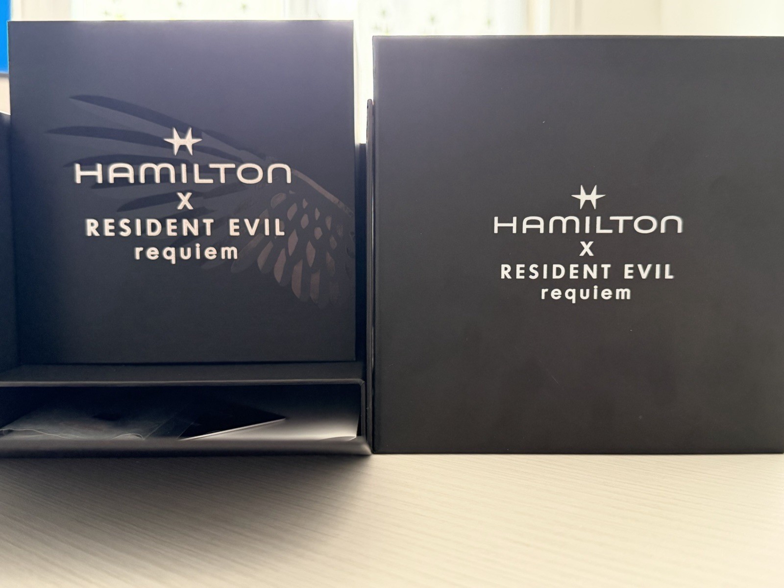 HAMILTON X Resident Evil Khaki Field Auto chrono Watch Limited Edition H71636330