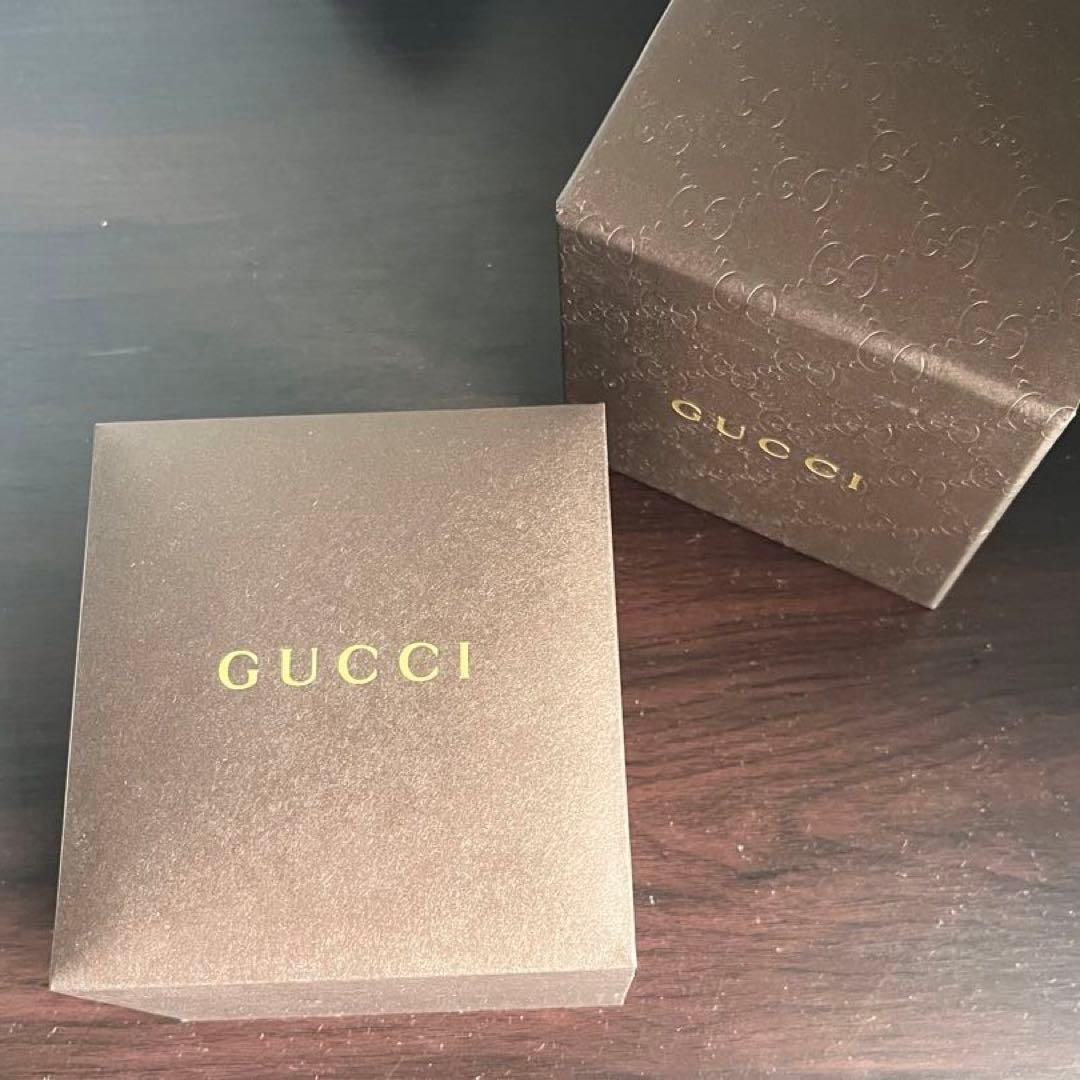 GUCCI G Link Black Wristwatch YA110518 with Box