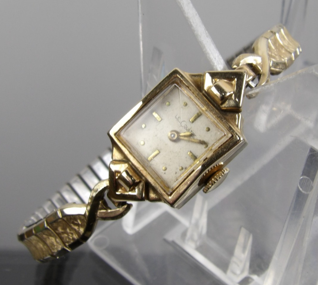 Le Coultre 10k Gold Filled Women’s Wind Wristwatch #31079536