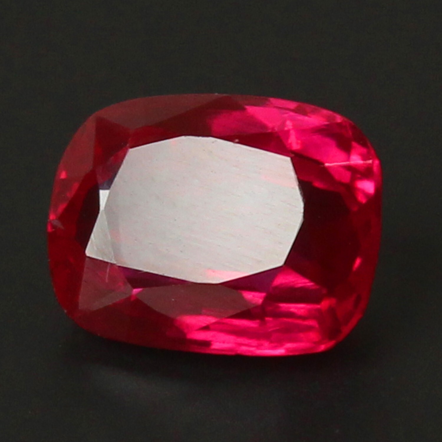 Natural 7.00 Ct Certified Mogok Pigeon Blood Red Ruby 13×9 mm Cushion Gemstone