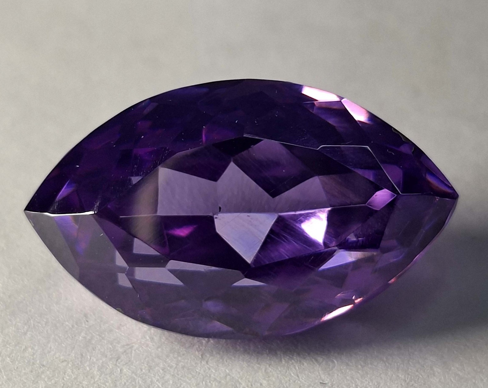 Purple Zircon Marquise Cut Natural 58-60 Ct Certified Loose Gemstone TQ2007