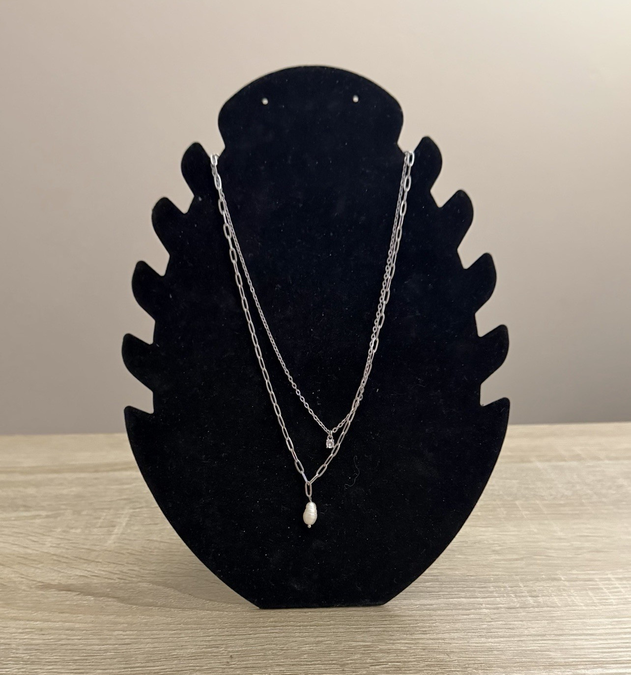 Lovisa Waterproof Freshwater Pearl Layered Necklace New