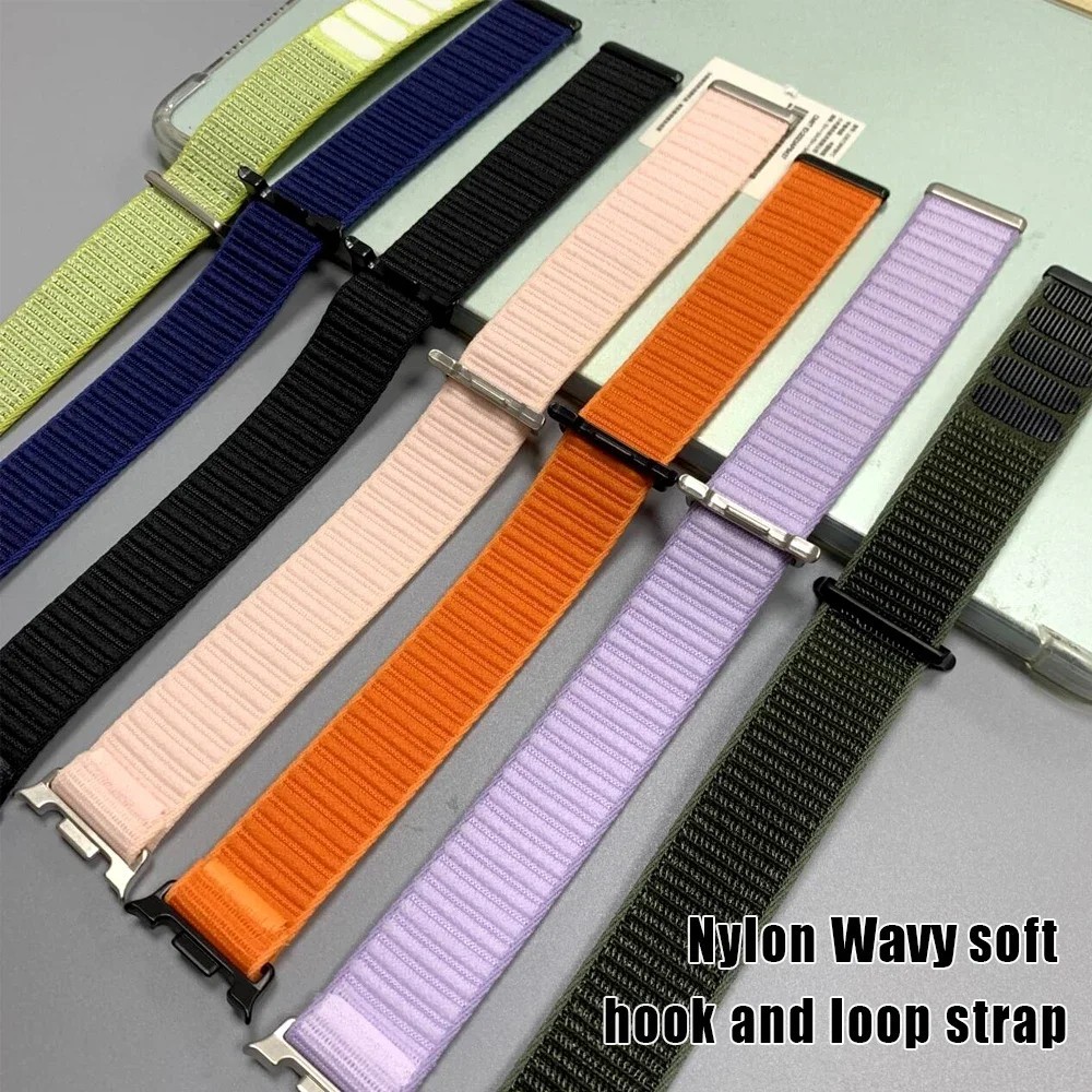 For Samsung Galaxy Watch 8 Classic/Watch 8 Soft Nylon Adjustable Strap Band