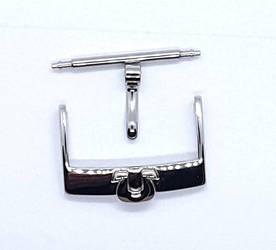 OMEGA steel buckle TONGUE 16mm 025STZ006410 boucle hebilla Dornschließe GENUINE