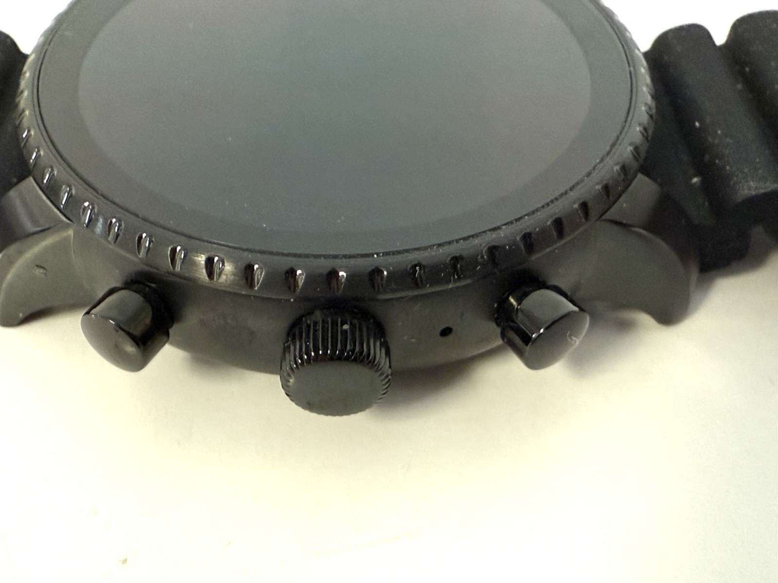 Fossil Gen 4 Q Explorist Black Silicone Band Smartwatch FTW4018 – NO CH@RGER