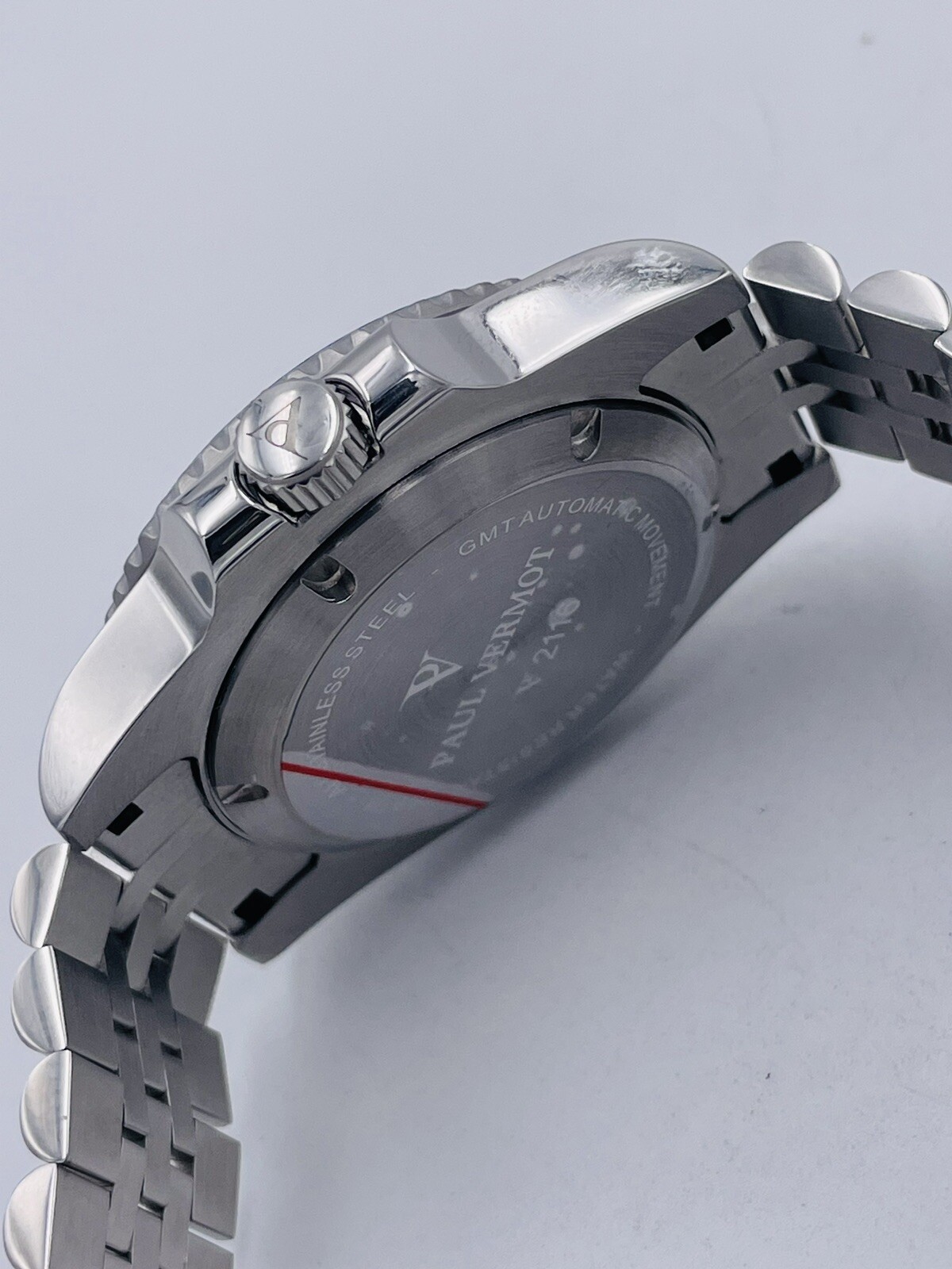 Orologio Paul Vermot GMT Automatico Ceramica Pv2116BLRj/540 Scontatissimo Nuovo
