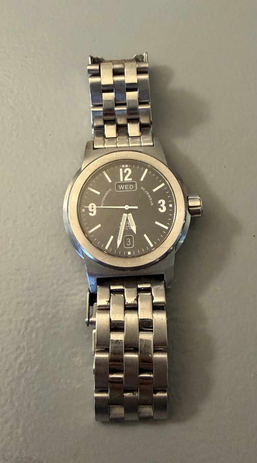 Oris BC3 Automatic Swiss Made Day/Date Black Dial Stainless Steel 40mm