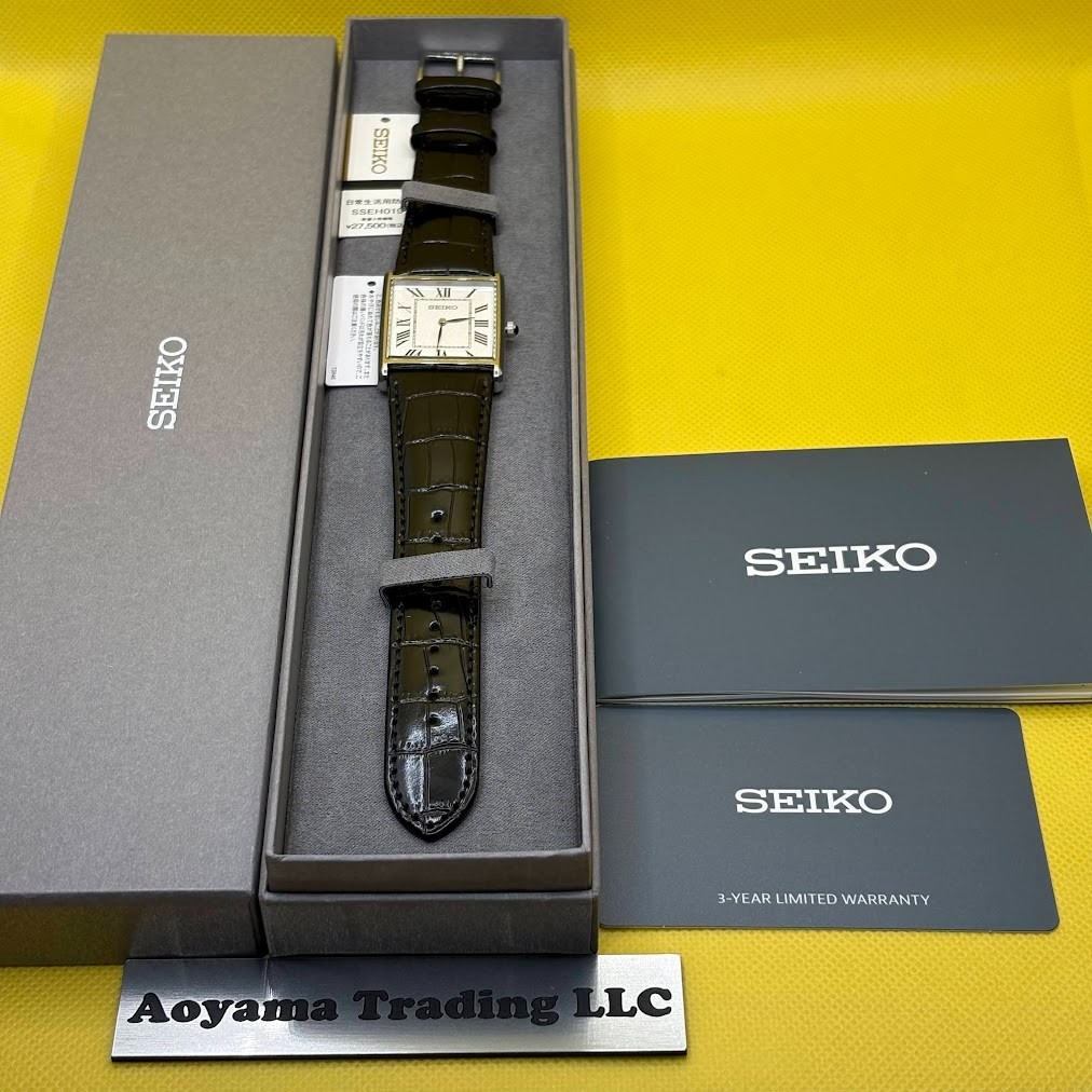 Seiko Selection nano universe Limited SSEH019 Men’s Watch NEW Black band Japan🔥