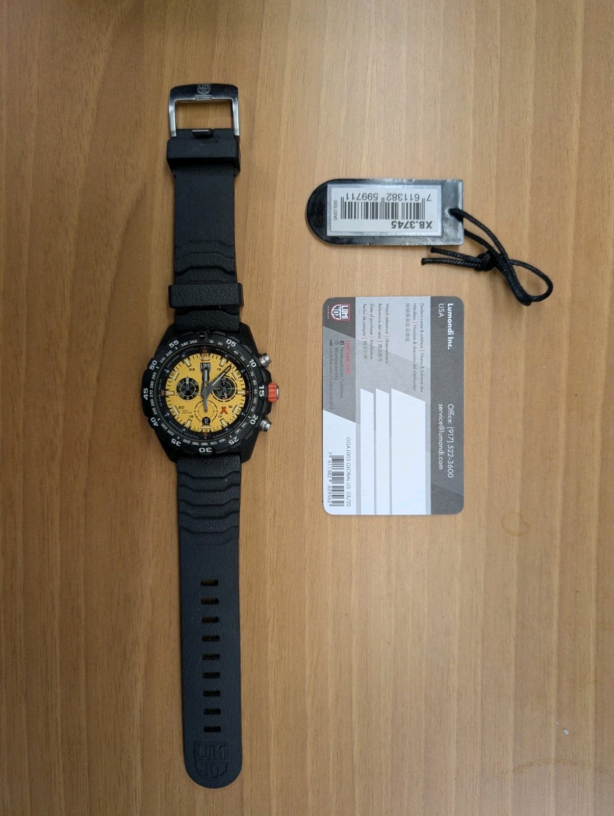 Luminox Bear Grylls Survival Master Series 3745 Yellow Dial (45mm) – Full Kit