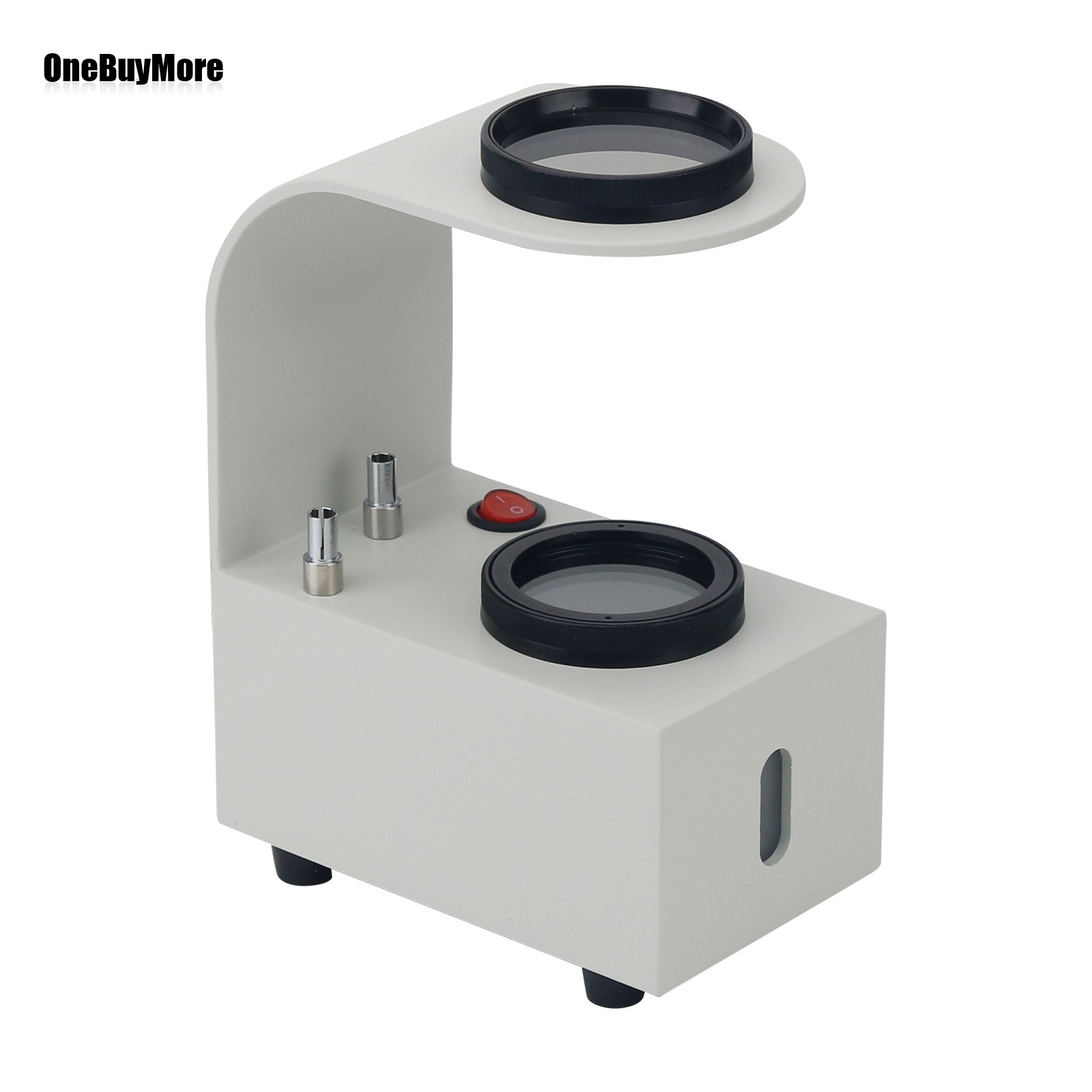 Desktop Polariscope Magnifier Tool with Rotatable Objective Table for Jewelry