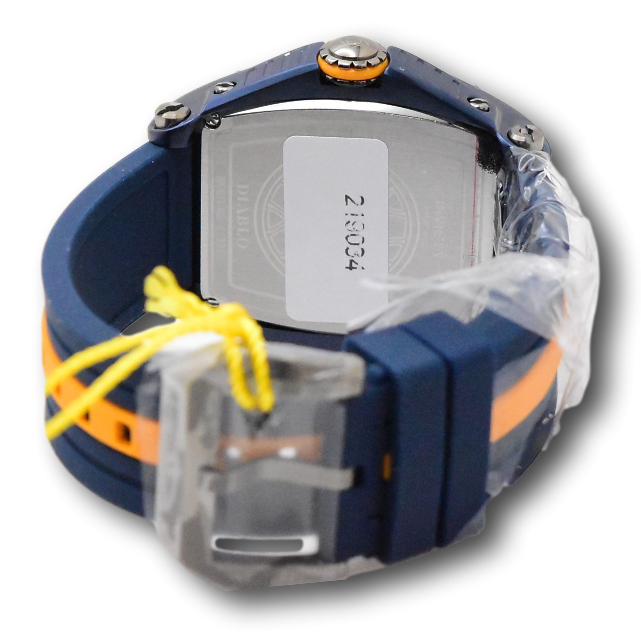 Invicta S1 Rally Diablo Racing RPM Men’s 50mm Blue & Orange Quartz Watch 47388