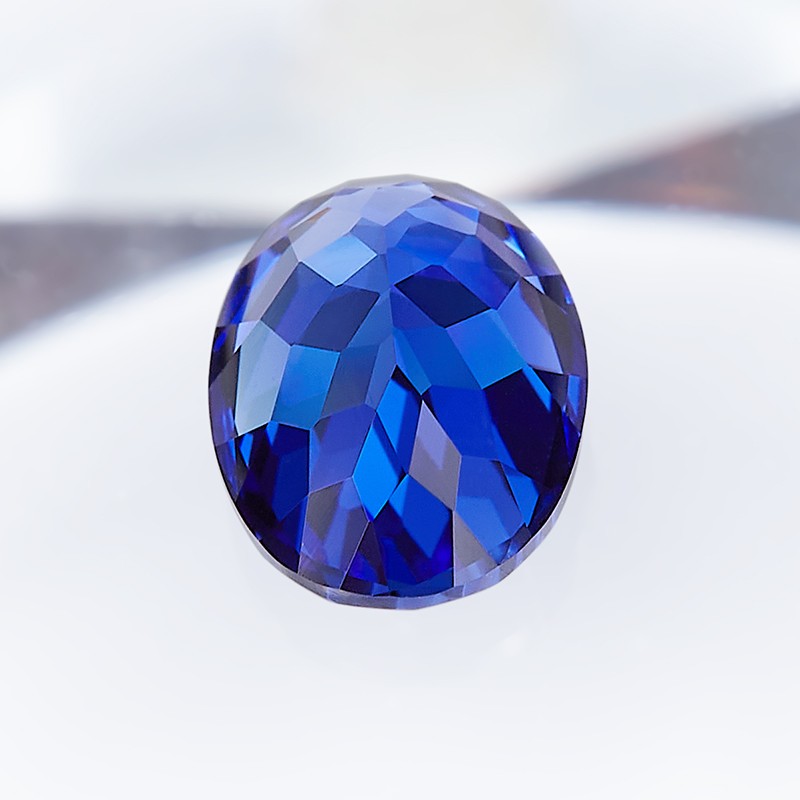 Lab Grown Sapphire Gemstone 0.5-10ct Oval Cut for Jewelry Making AGL Certificate