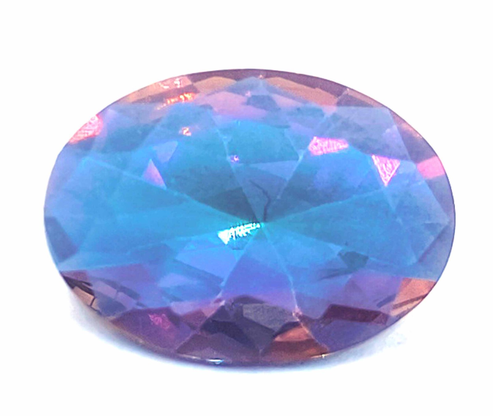 Bi-Color Alexandrite Oval Cut 7.10 Ct Natural IGL Loose Gemstone Russian AKW