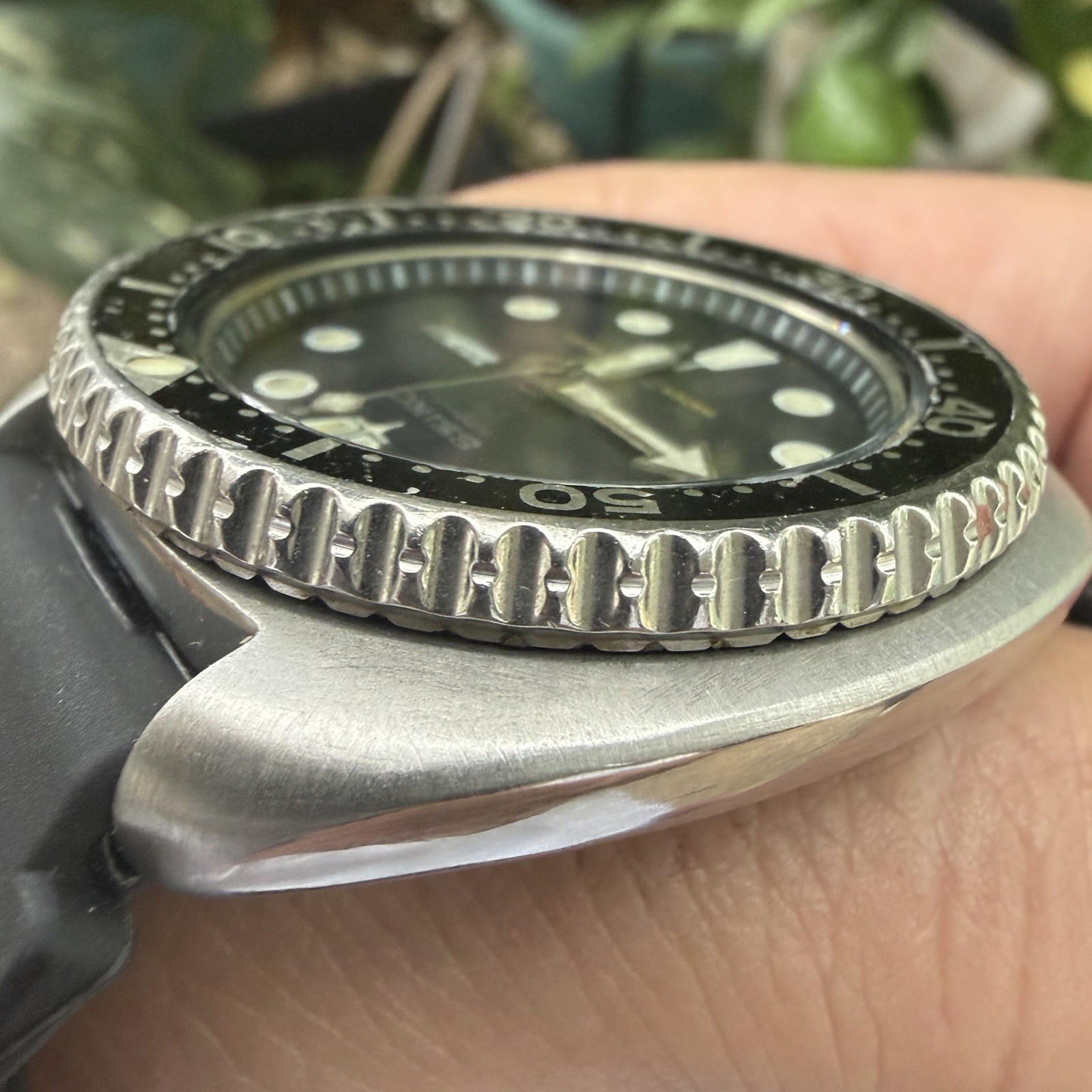 Vintage Seiko Turtle 6309-7040 Non Suwa Automatic Diver Watch Unbuffed! OG Head!