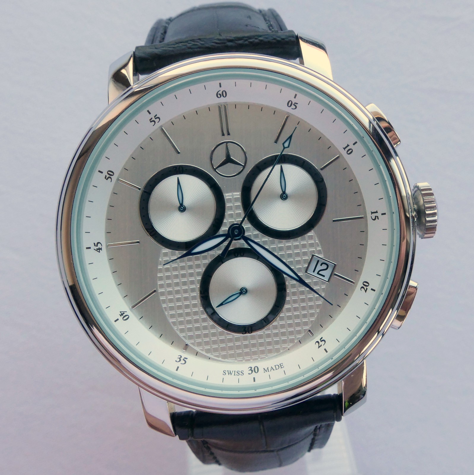 Mercedes Benz Classic Collection Car Accessory Art Deco Design Chronograph Watch