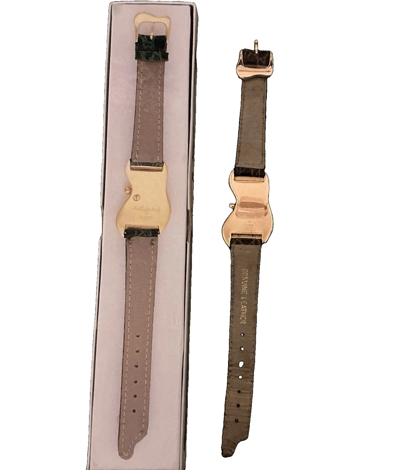 Exaequo Softwatch Rose Gold-Plated Roman Dial Original Box and Strap