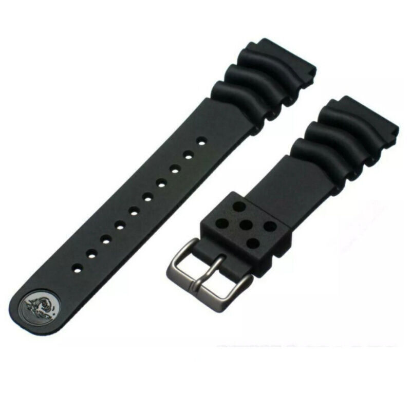 18/20/22mm For Seiko Diver SKX007 SKX173 Z22 Rubber Watch Band Band Strap