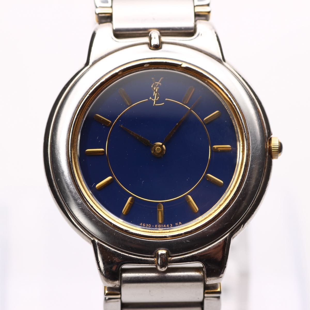 Rare Yves Saint Laurent Women’s Watch 90s Vintage Quartz 4625 E67269 Working