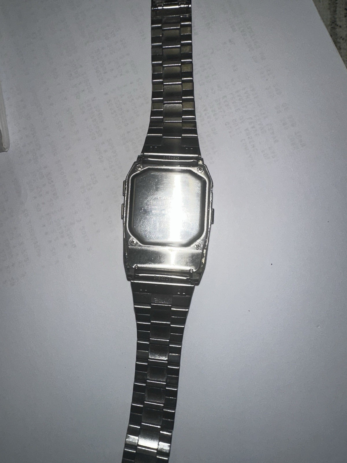 Casio Data Bank 300 Digital Calculator Watch Alarm Stopwatch Illuminator Manual