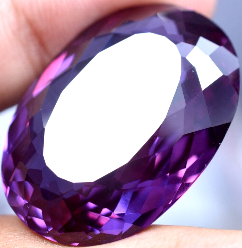 VVS 75.80 Ct Natural Color Change Alexandrite Flawless Certified Loose Gemstone