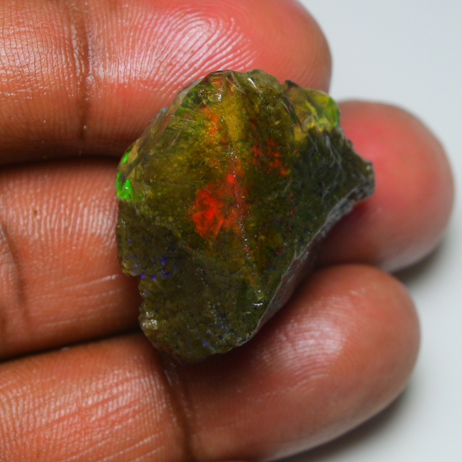 Opal Rough 40.55 Ct Natural Ethiopian Raw, Crystal Opal Specimen, Opal Gemstone