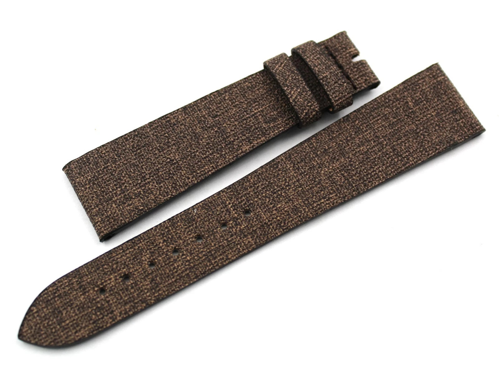 Dark Brown Vegan Watch Straps Various Sizes Handmade Soft New