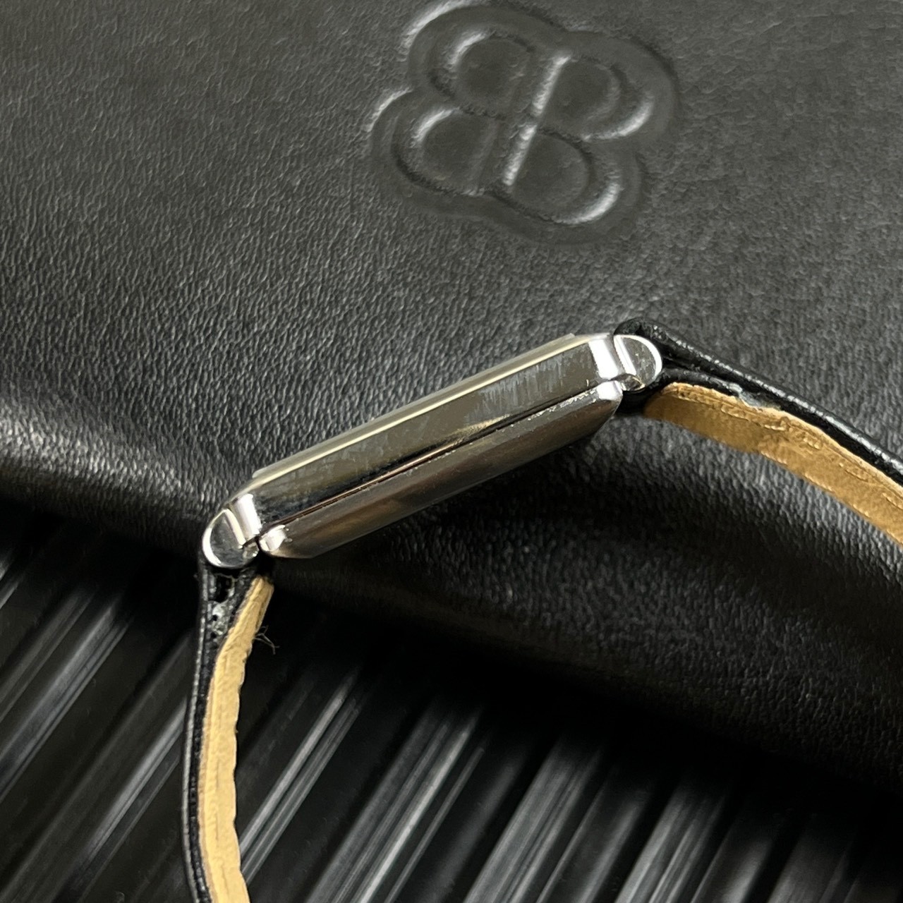 Vintage Christian Dior Rectangular Grey Dial Circa 1970 s’ Manual Winding