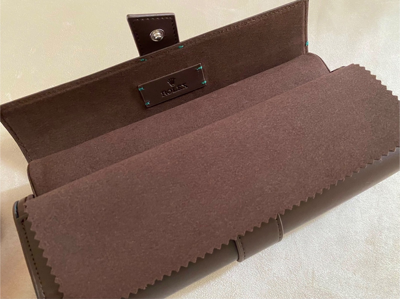 Rolex Travel Case Box Watch Holder Organizer Case Pouch Clutch 4 Watches