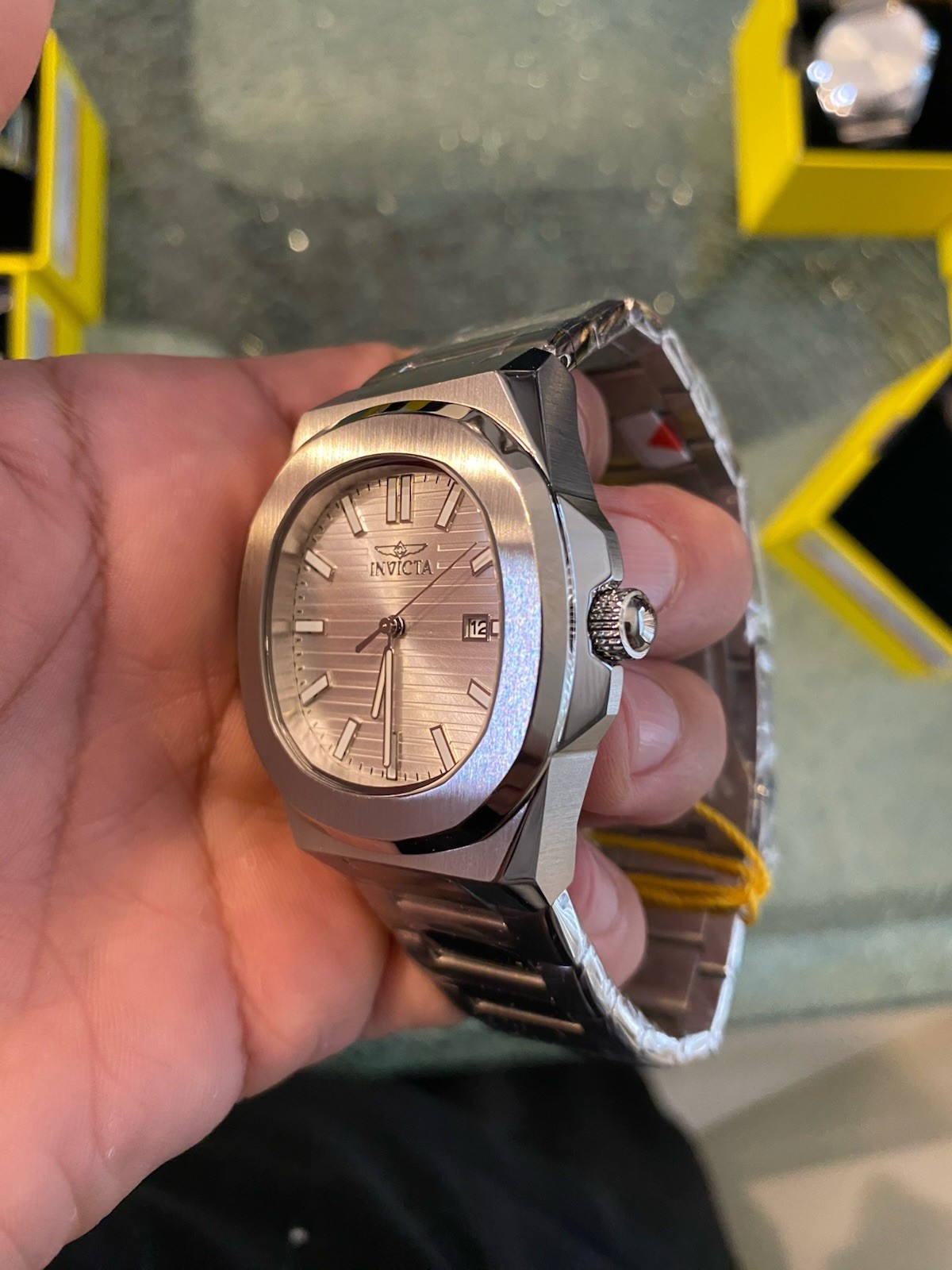Invicta Speedway Quartz Silver Dial Men’s Watch 48318