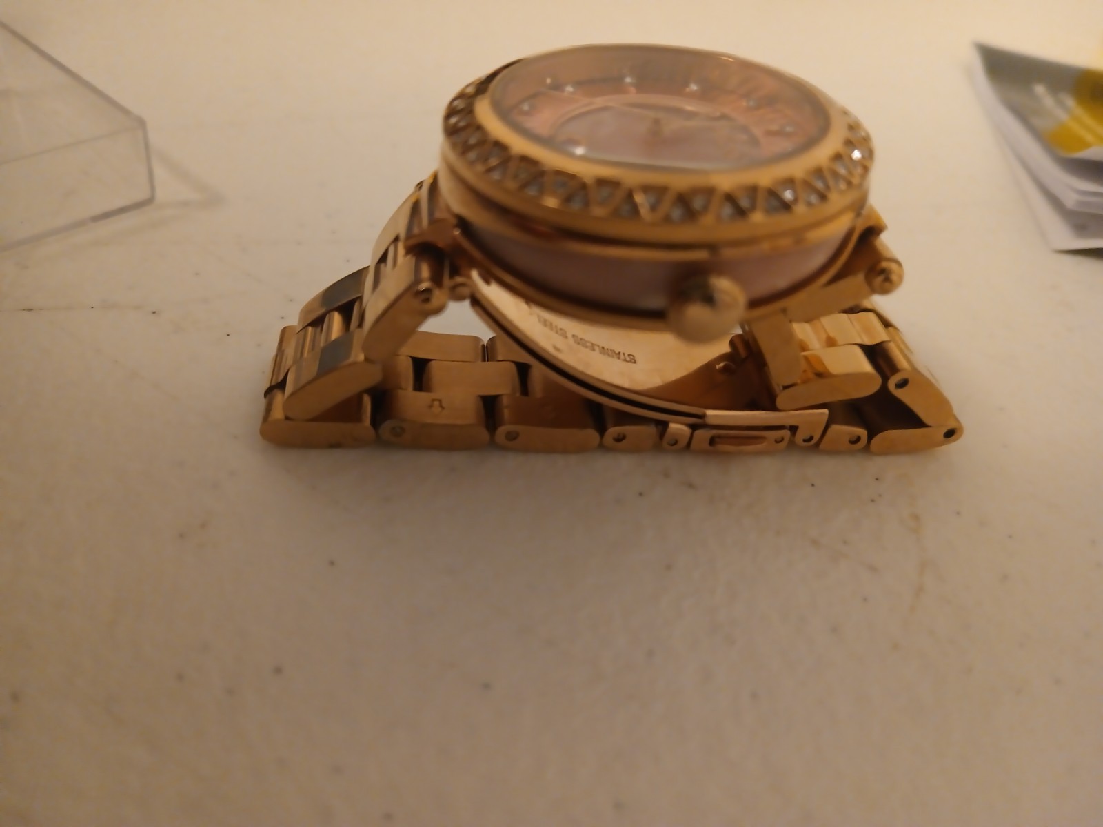 Invicta Women’s Watch Angel Collection Rose Colored Water Resistant #38099 Flame