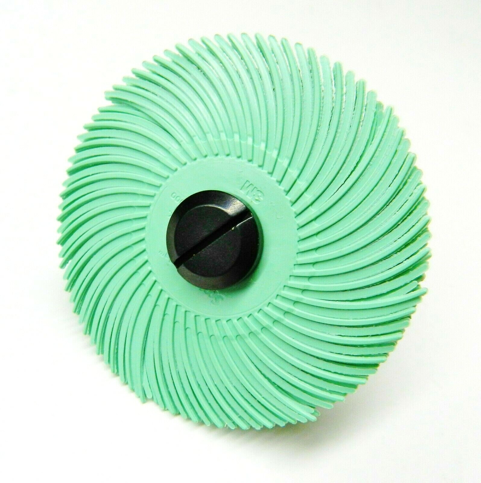 3m Radial Bristle Disc 3″ 1Mic Grit Light Green & 1/4″ Mandrel 6 Brushes & Arbor