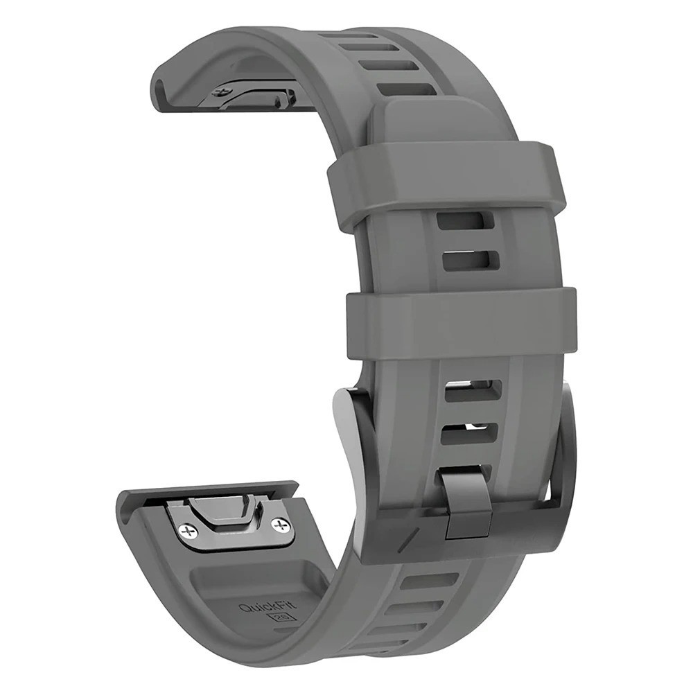 QuickFit 22mm 26mm Silicone Watch Band Quick Release Sport Strap Replacement