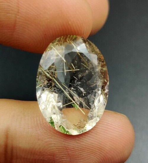 14.30 Carat Rutilated Quartz H-116