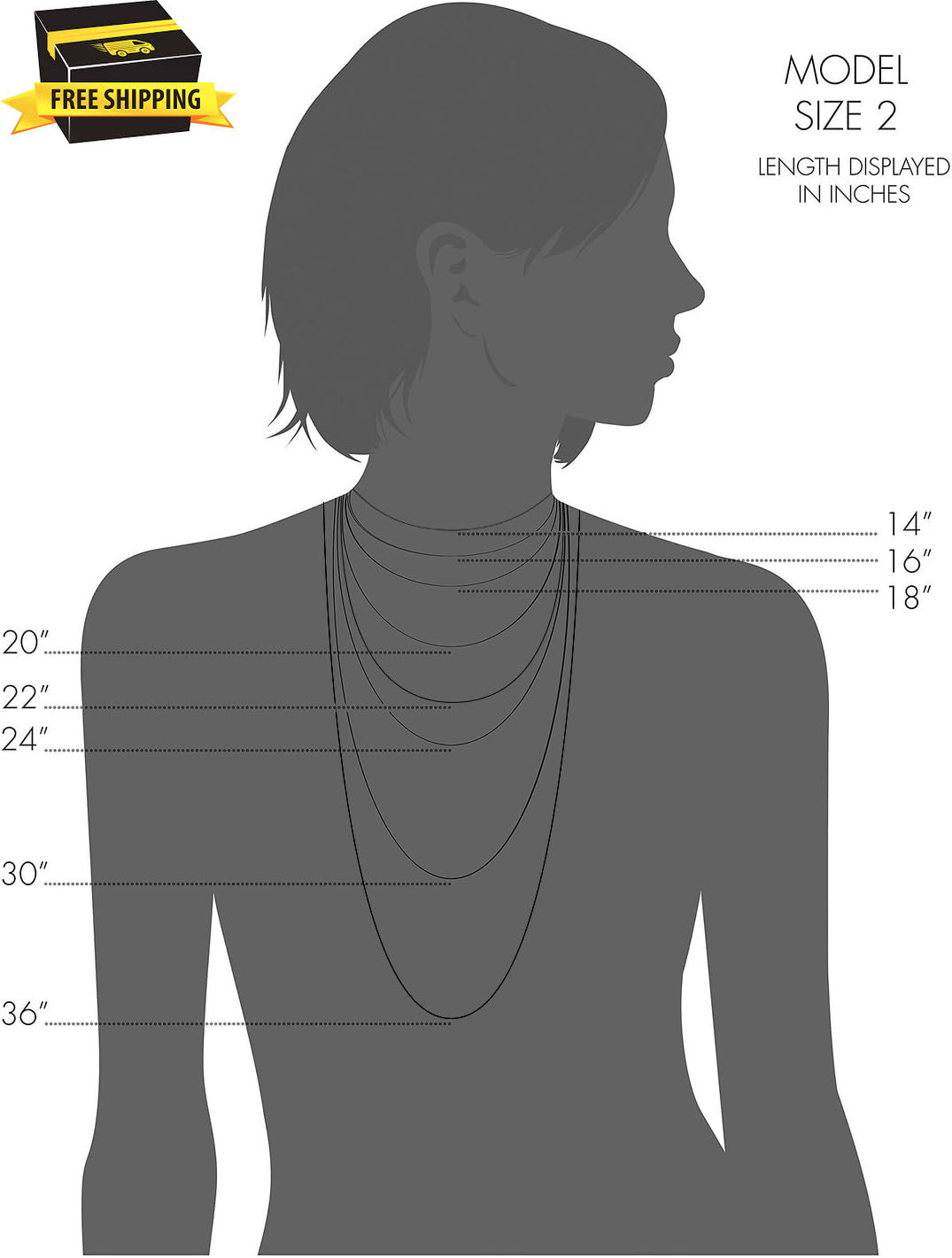 Sterling Silver 1.6Mm Alternate Box Chain Necklace (16, 18, 20, 22, 24 or 30)