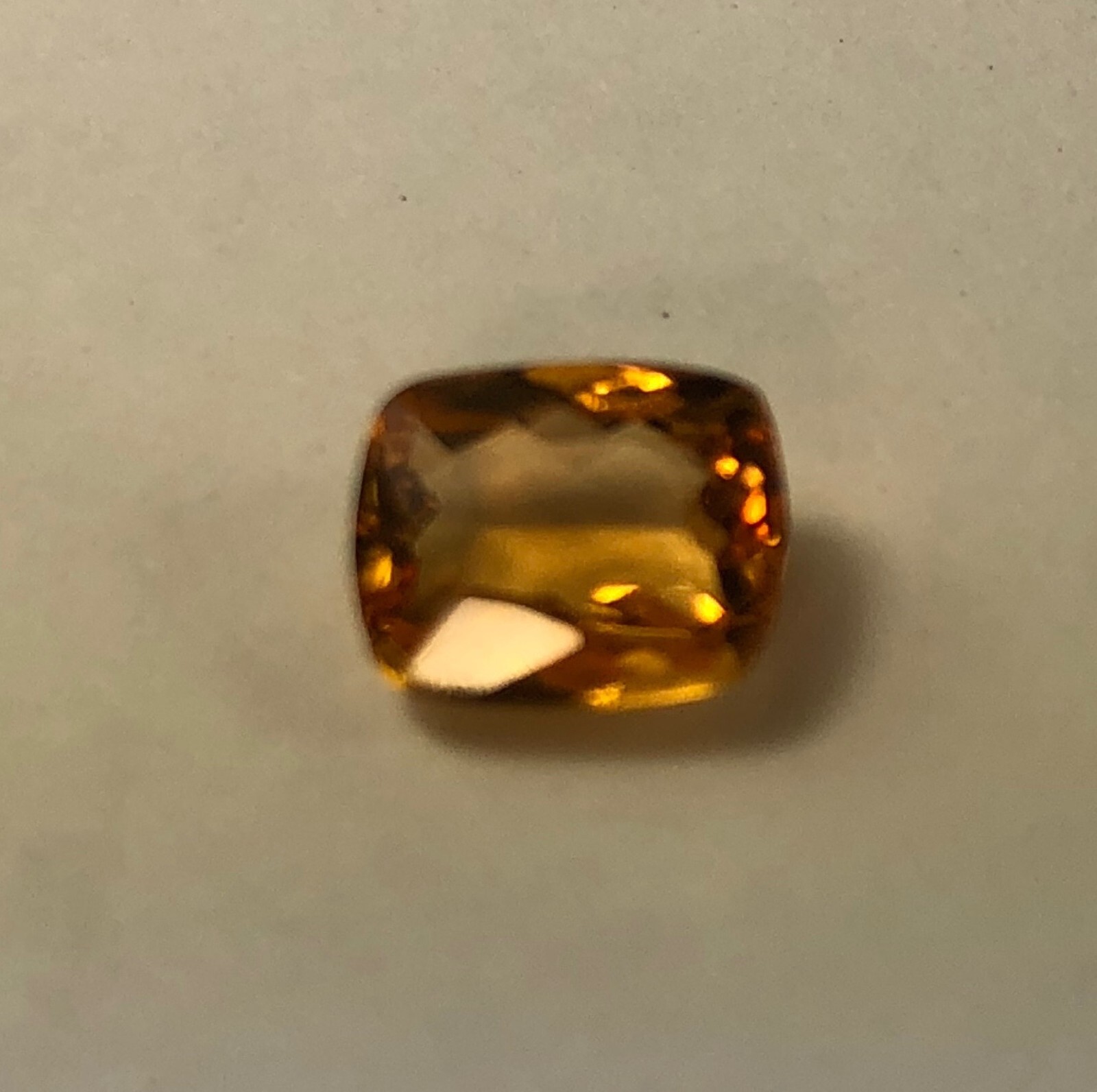 Brazilian Imperial Topaz 1.36 Ct. Clarity IF, Natural Rich Gold – I151